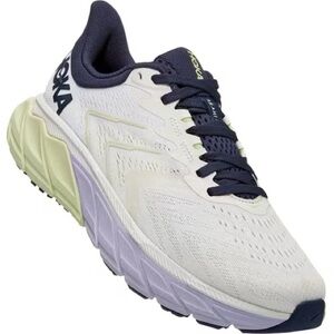Hoka - Arahi 5 White & Dark Blue Sneakers Size 7